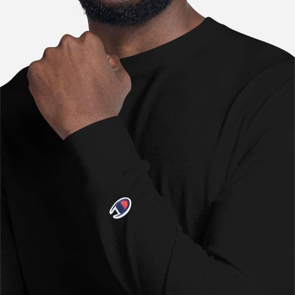 Men’s Champion Long Sleeve T-Shirt | CC8C 