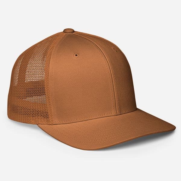 Closed-Back Trucker Cap | Flexfit 6511 view 2