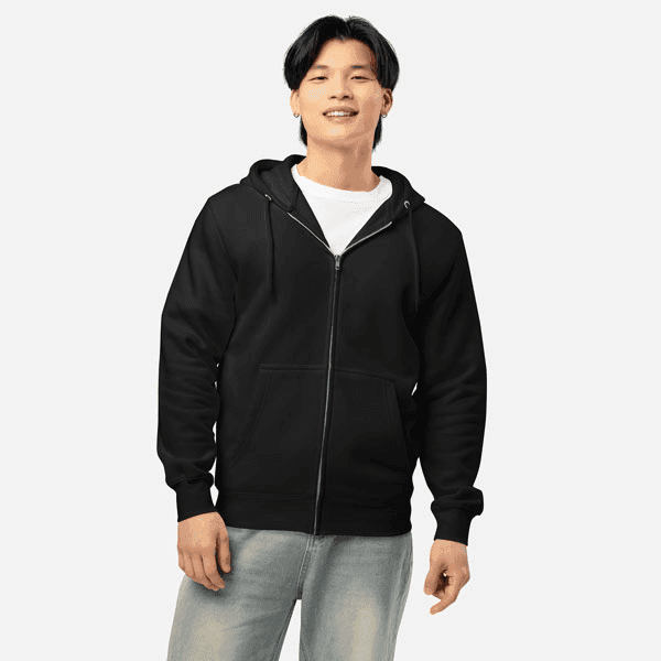 Unisex Premium Full Zip Hoodie | Lane Seven LS14003 view 2