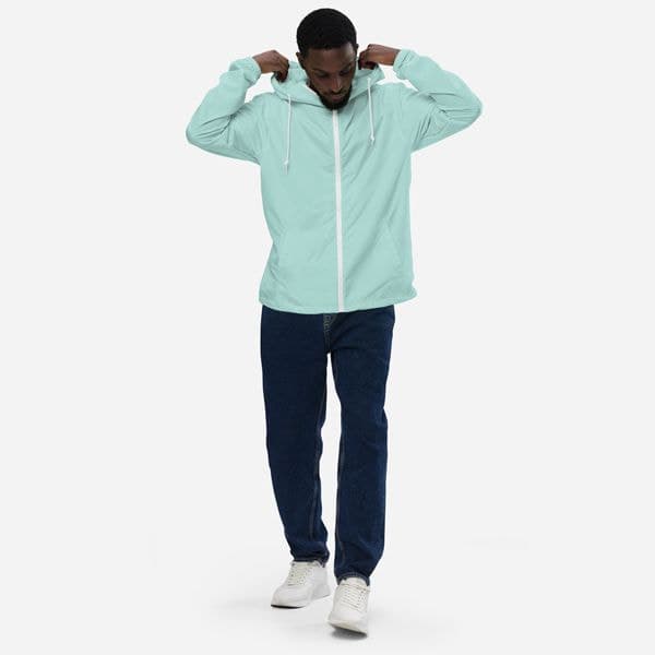 Unisex Lightweight Zip Up Windbreaker | Independent Trading Co. EXP54LWZ view 2