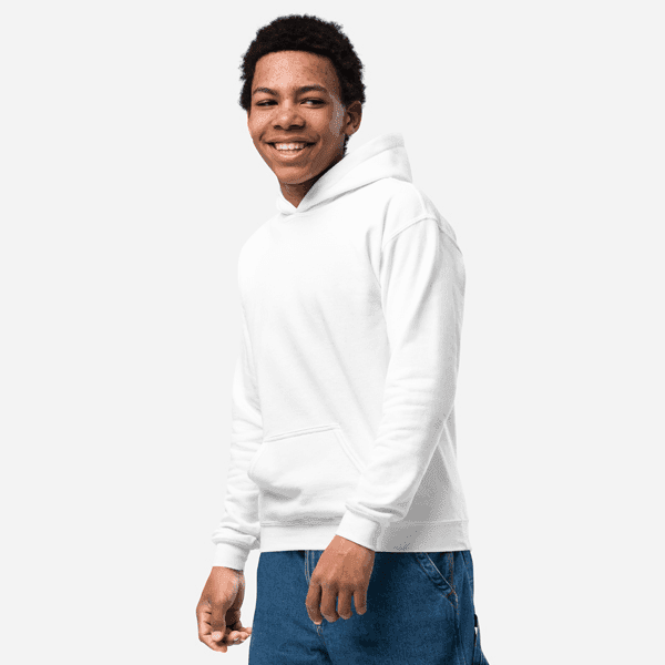 Youth Heavy Blend Hoodie | Gildan 18500B view 2