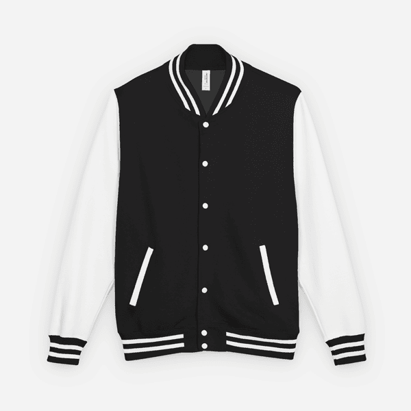 Unisex Heavyweight Letterman Jacket | AWDis JH043 view 2