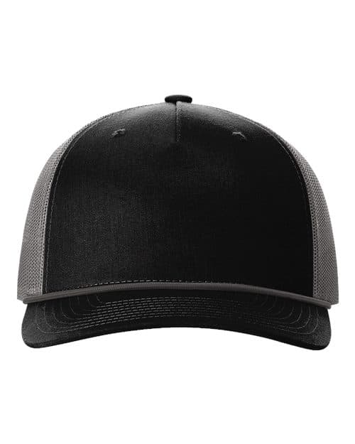 Richardson 112FPR — Black/ Charcoal