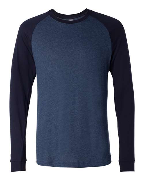 BELLA + CANVAS 3000 — Heather Navy/ Midnight