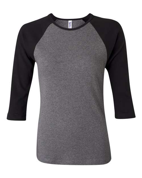 BELLA + CANVAS 2000 — Deep Heather/ Black