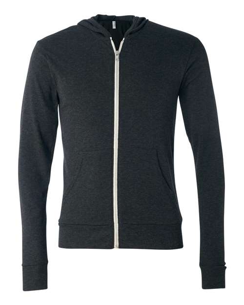 BELLA + CANVAS 3939 — Charcoal Black Triblend