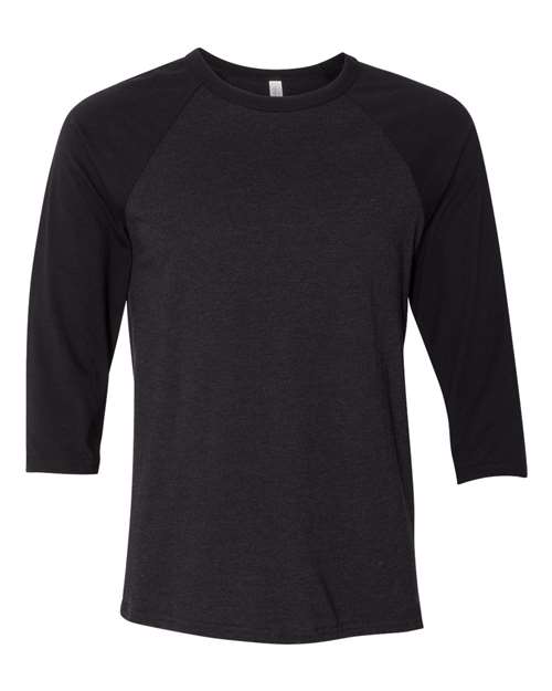 BELLA + CANVAS 3200 — Black Heather/ Black