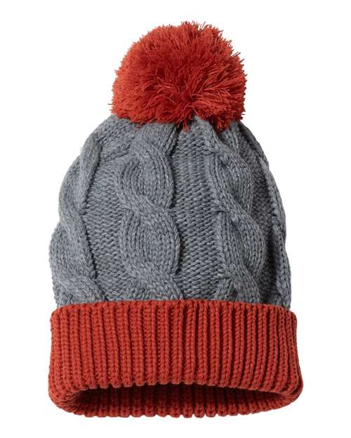 Richardson 141R — Heather Grey/ Rust
