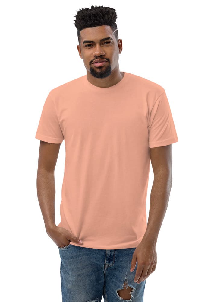 Men's Fitted T-Shirt | Next Level 3600 — Desert Pink