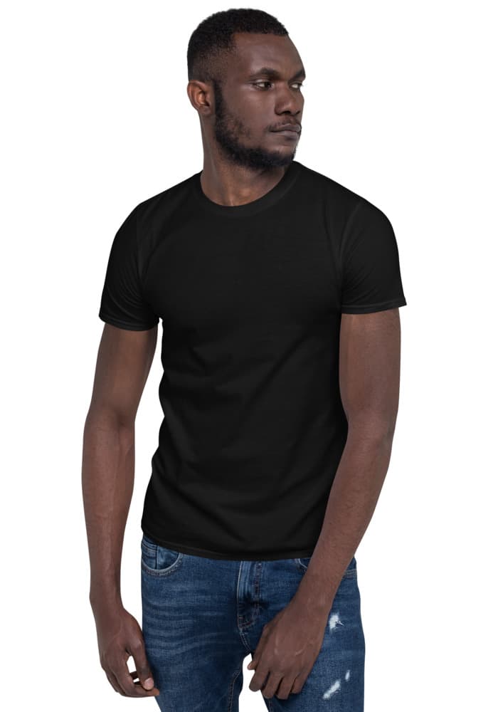 Unisex Basic Softstyle T-Shirt | Gildan 64000 — Black
