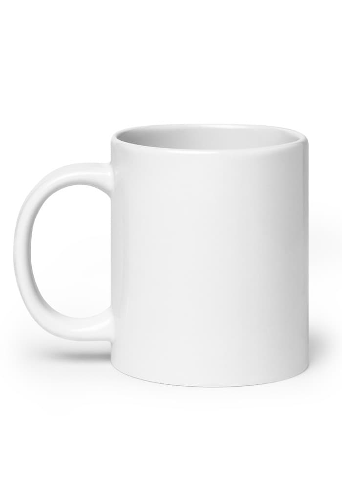 White Glossy Mug — White