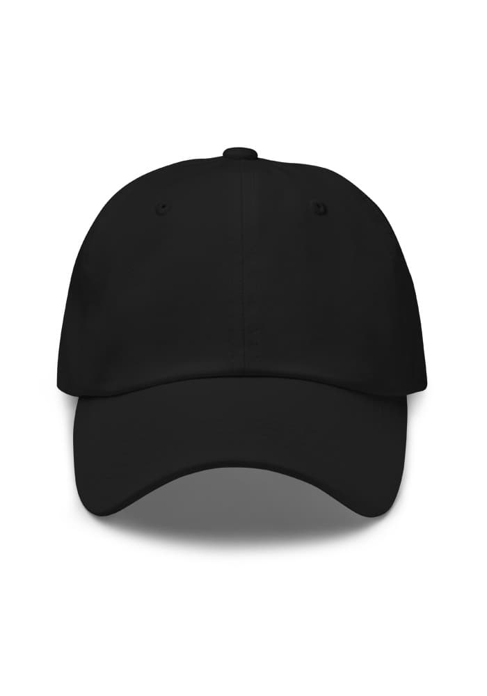 Classic Dad Hat | Yupoong 6245CM — Black