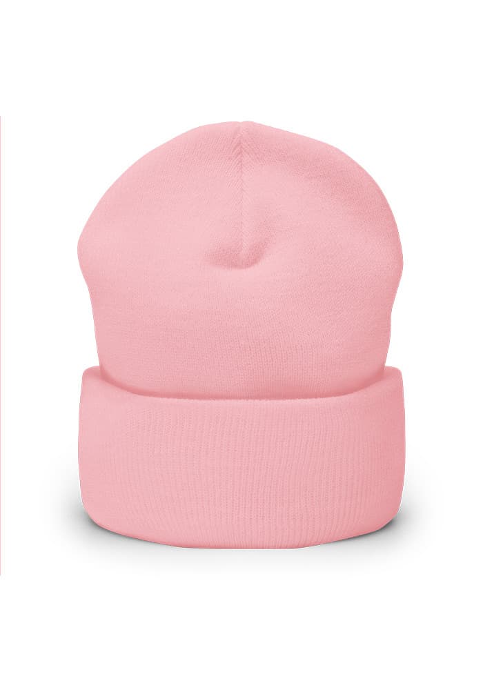 Cuffed Beanie | Yupoong 1501KC — Baby Pink