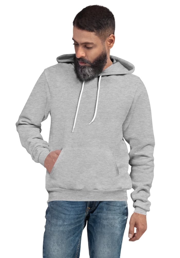 Unisex Pullover Hoodie | Bella + Canvas 3719 — Athletic Heather