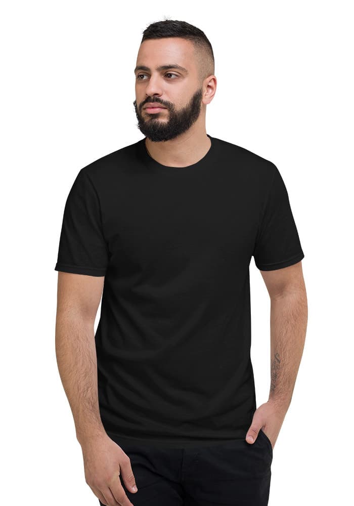 Unisex Lightweight T-Shirt | Gildan 980 — Black
