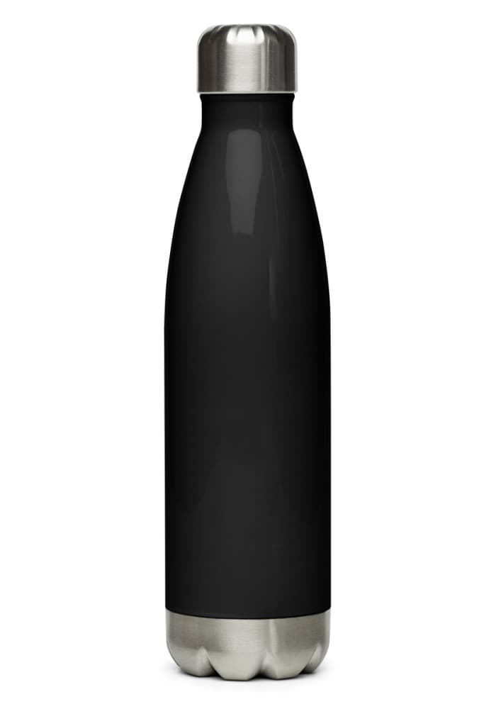 Stainless Steel Water Bottle — Black