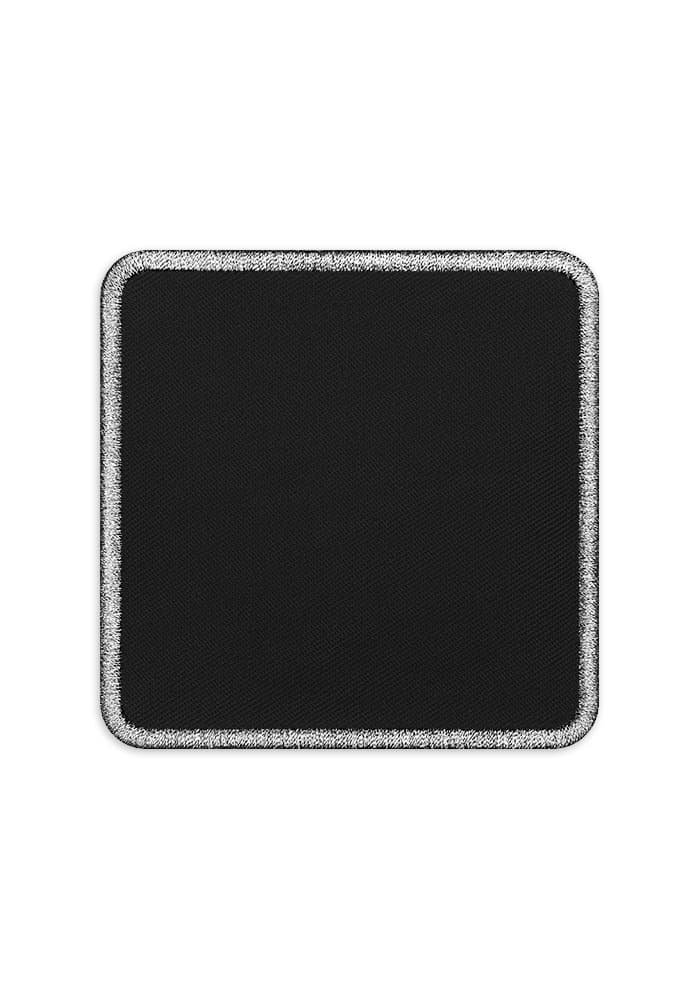 Embroidered Patches — Black