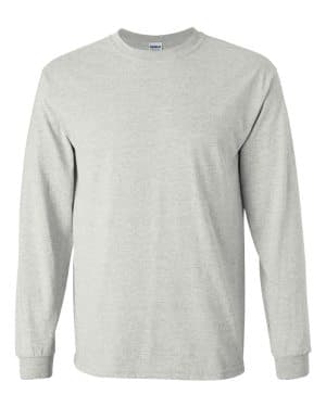 Unisex Long Sleeve Shirt | Gildan 2400 — Ash
