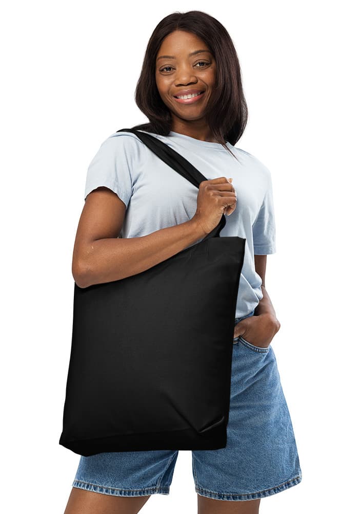 Cotton Tote Bag | AS Colour 1001 — Black