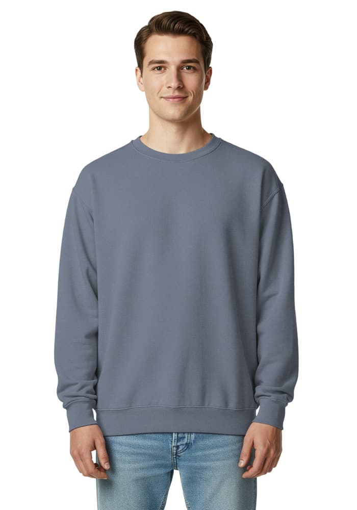 Unisex Garment-Dyed Sweatshirt | Comfort Colors 1566 — Blue Jean